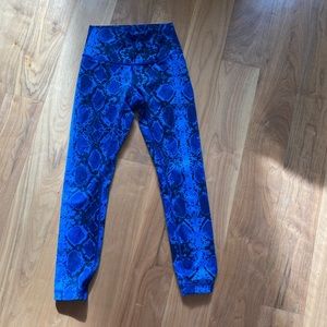 Lululemon Leggings Snake Print